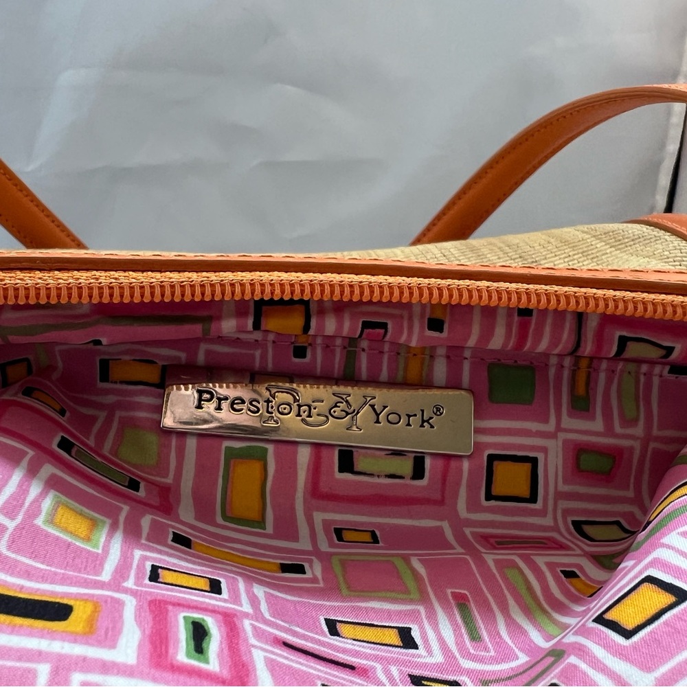 Preston & York Orange and Tan Shoulder Bag - Picture 9 of 13